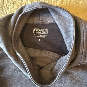 Dover Saddlery Gray mock Hoodie ladies S